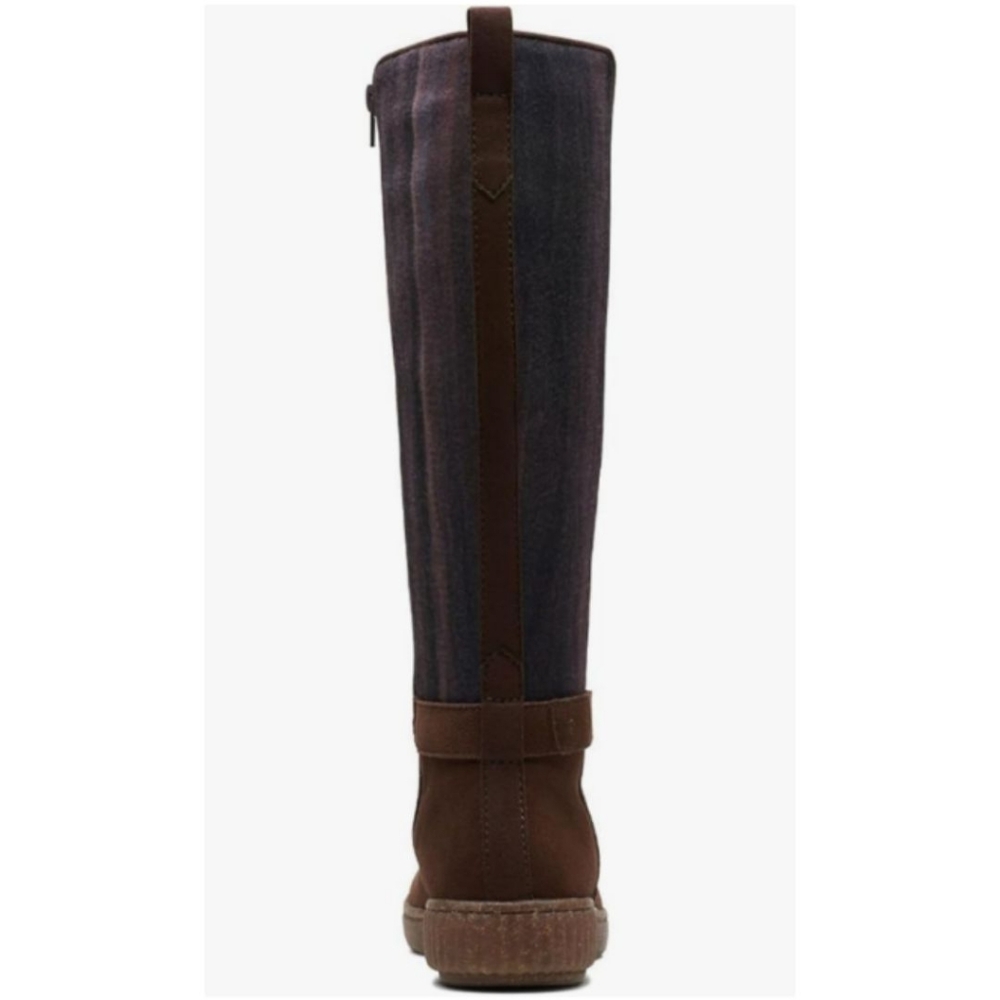 Clarks Collection Suede Tall Shaft Boots - Caroline Style NWOB - Picture 5 of 12
